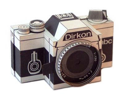 Dirkon Paper Camera Film